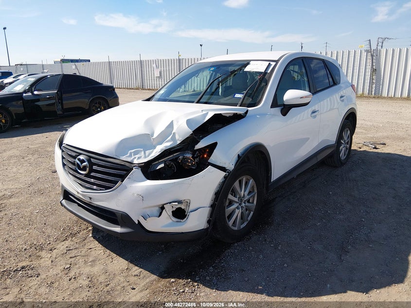 Vin: jm3ke2cy6g0747353, lot: 46772602, mazda cx-5 touring 20162