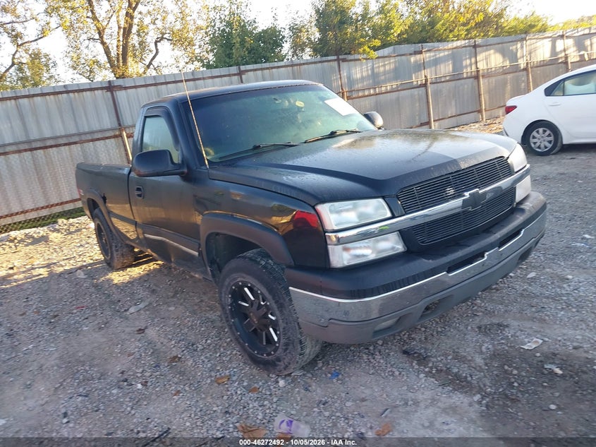 2004 Chevrolet Silverado 1500 Z71, Rear, IAAI, VIN 1GCEK14TX4Z104135