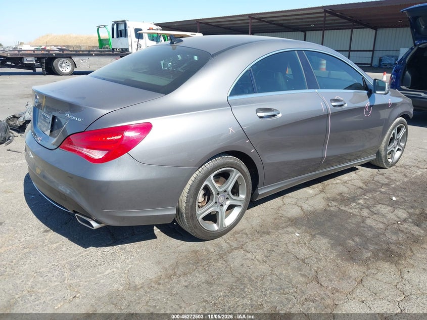 Vin: wddsj4gb7en135853, lot: 46772620, mercedes-benz cla-class cla 250 20144