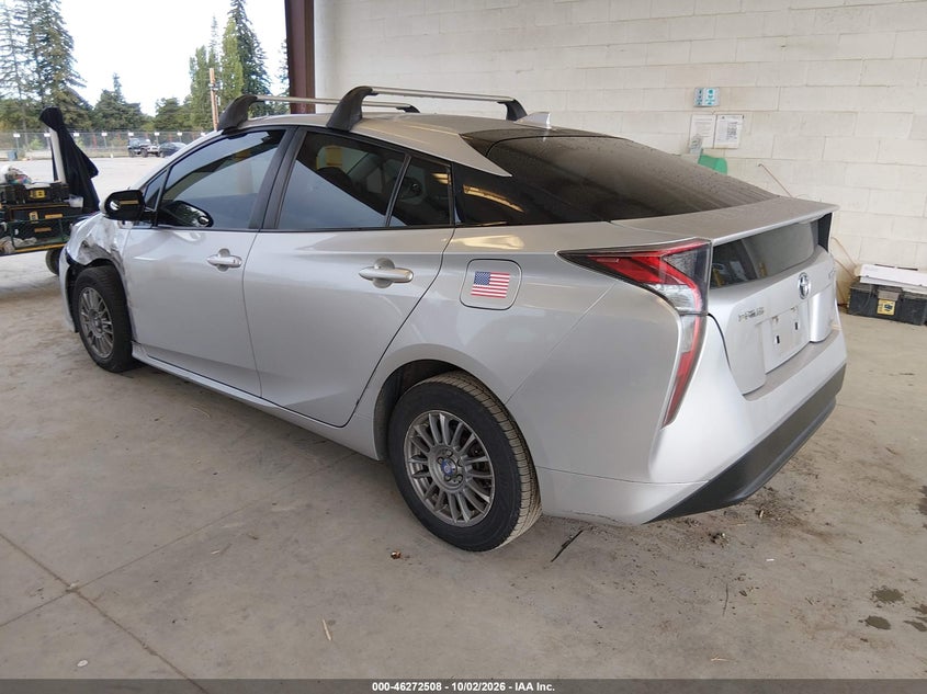 Vin: jtdkarfu2g3011286, lot: 46772625, toyota prius two eco 20163
