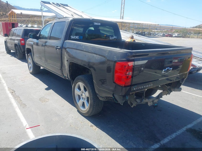 Vin: 3gcpcrec1fg348889, lot: 46772637, chevrolet silverado 1500 1lt 20153