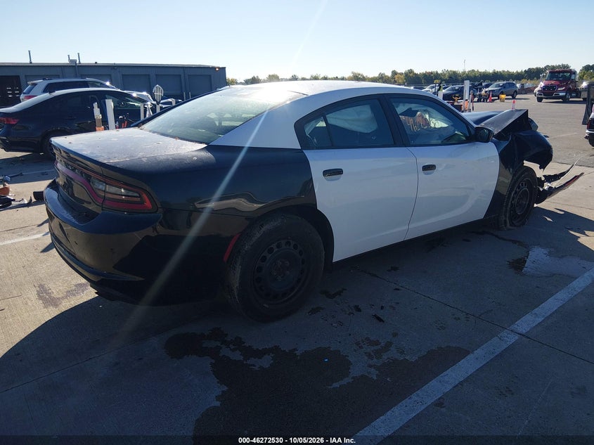 Vin: 2c3cdxkt6hh649802, lot: 46772646, dodge charger police awd 20174
