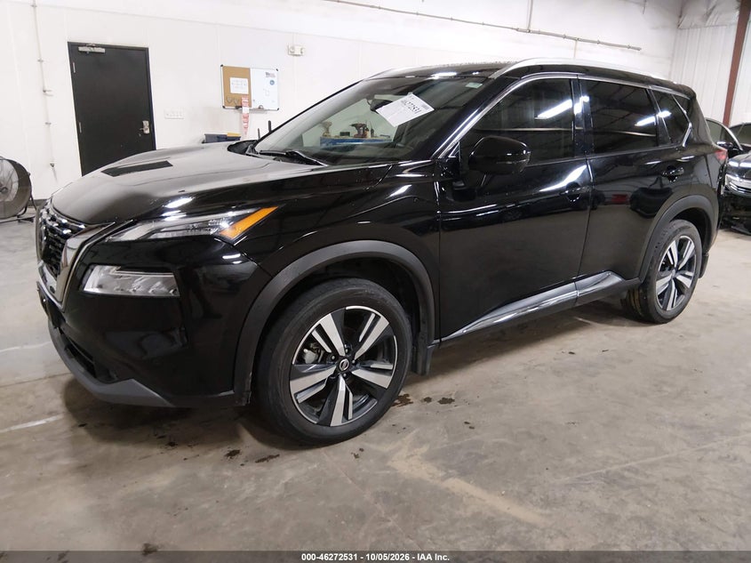 Vin: 5n1at3cbxmc722358, lot: 46772648, nissan rogue sl intelligent awd 20212