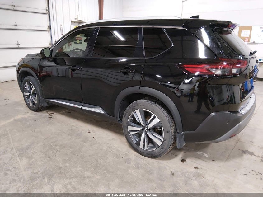 Vin: 5n1at3cbxmc722358, lot: 46772648, nissan rogue sl intelligent awd 20213