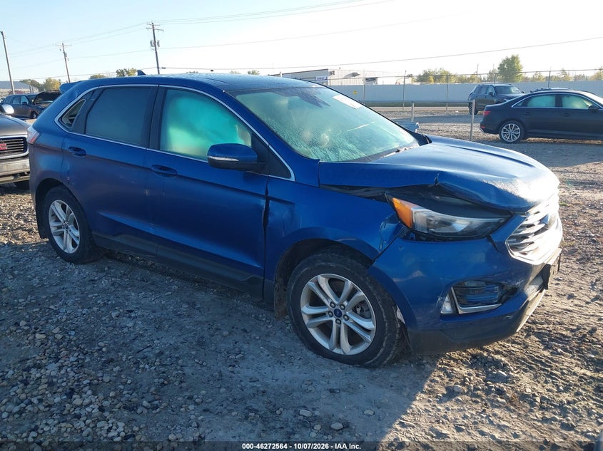 Vin: 2fmpk4j95lbb50391, lot: 46772681, ford edge sel 20201