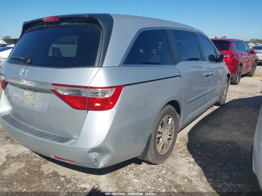 Vin: 5fnrl5h42cb045692, lot: 46772682, honda odyssey ex 20124