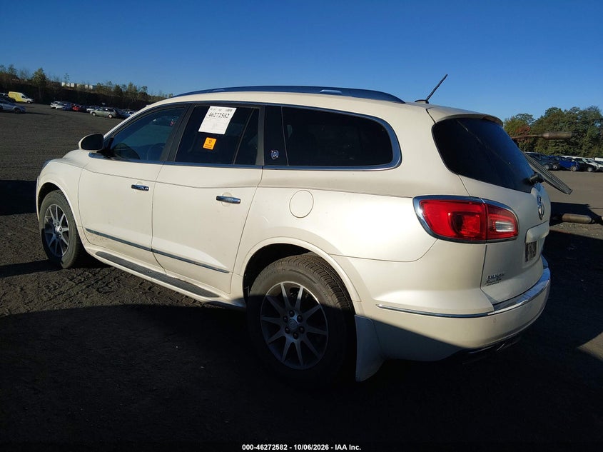 Vin: 5gakvbkd5ej337871, lot: 46772699, buick enclave leather 20143