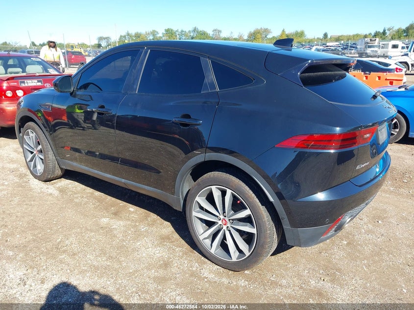 Vin: sadfj2fx1j1z28200, lot: 46772701, jaguar e-pace r-dynamic s/s 20183