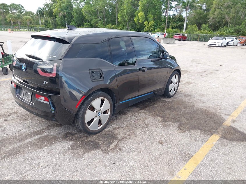 Vin: wby1z4c51fv279235, lot: 46772732, bmw i3 base w/range extender 20154