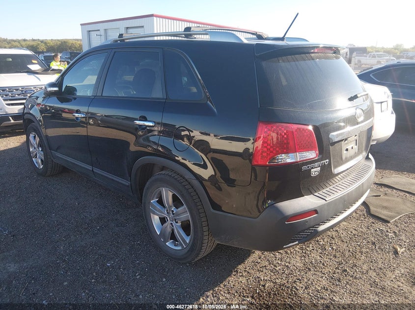 Vin: 5xyku3a66cg206357, lot: 46772736, kia sorento ex 20123