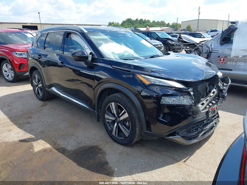 Vin: 5n1bt3ca9nc715169, lot: 46772773, nissan rogue sl fwd 20221