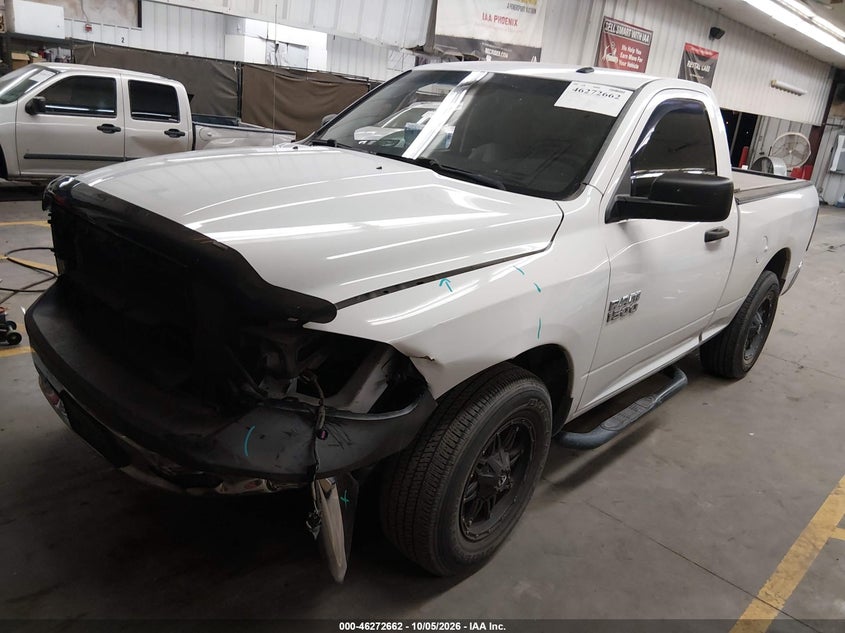 Vin: 3c6jr6ag7gg168823, lot: 46772780, ram 1500 tradesman 20162
