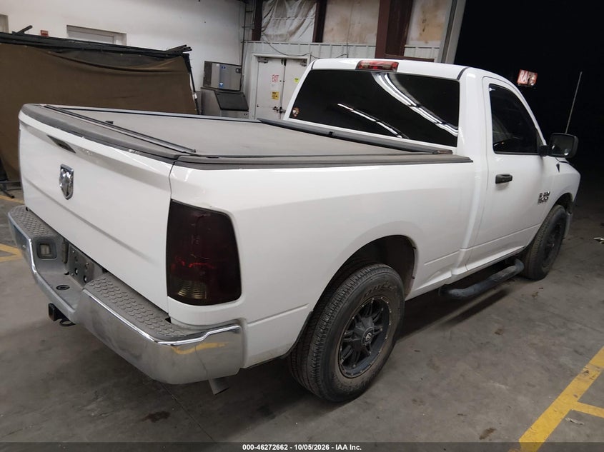 Vin: 3c6jr6ag7gg168823, lot: 46772780, ram 1500 tradesman 20164