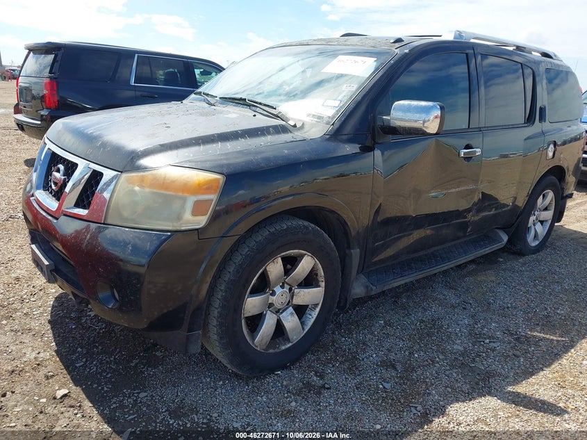 Vin: 5n1ba0nd1dn601472, lot: 46772788, nissan armada sl 20132