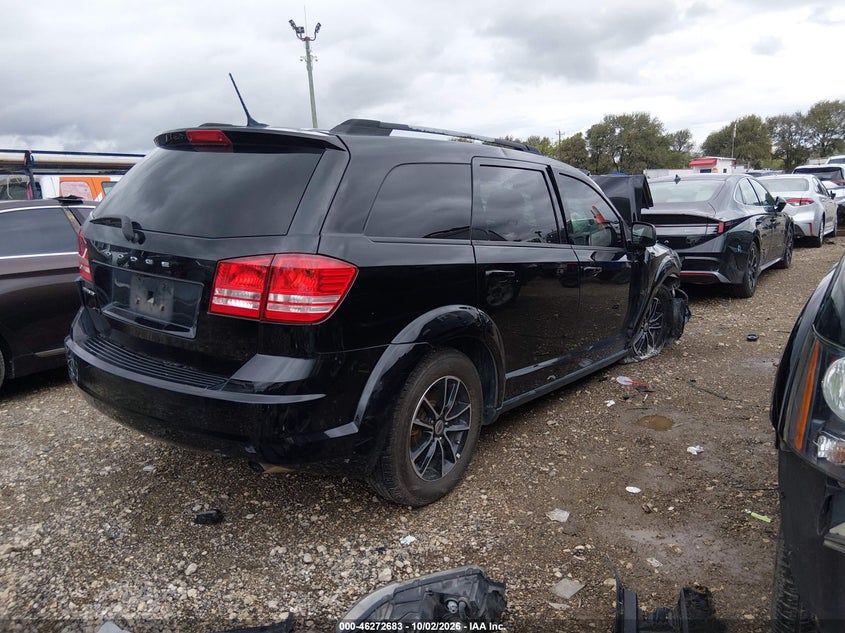 Vin: 3c4pdcab7jt427796, lot: 46772800, dodge journey se 20184