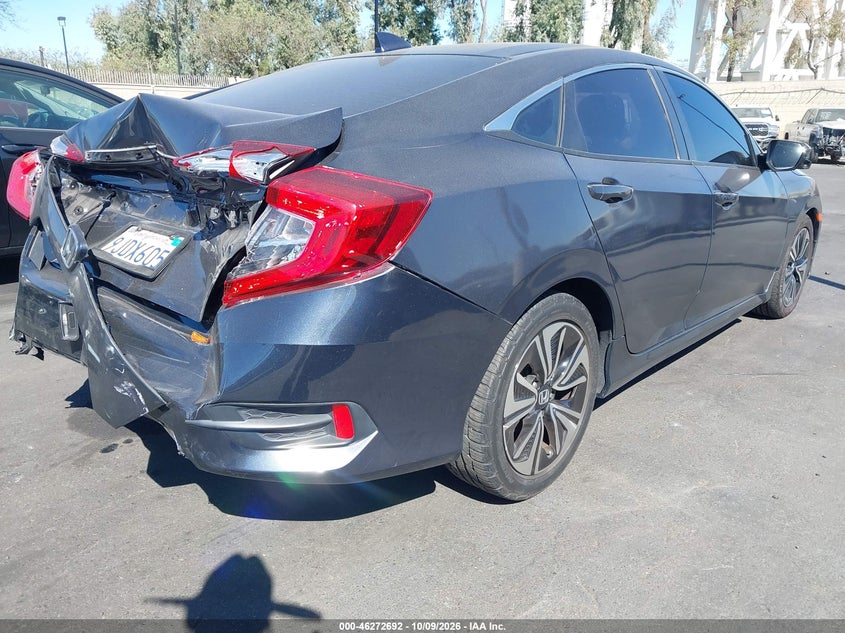 Vin: 19xfc1f37ge014343, lot: 46772809, honda civic ex-t 20164