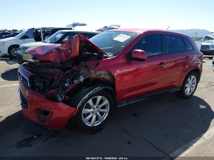 MITSUBISHI OUTLANDER SPORT 2015 VIN 4A4AR3AU3FE013584