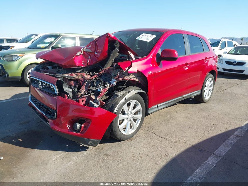 MITSUBISHI OUTLANDER SPORT 2015 VIN 4A4AR3AU3FE013584