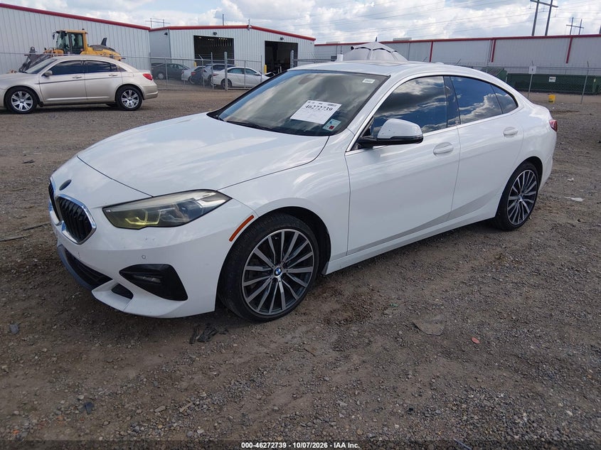 Vin: wba73ak08m7g57764, lot: 46772856, bmw 228i gran coupe xdrive 20212