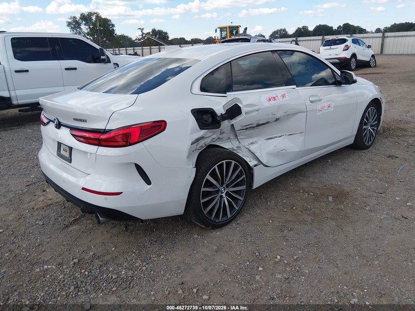 Vin: wba73ak08m7g57764, lot: 46772856, bmw 228i gran coupe xdrive 20214