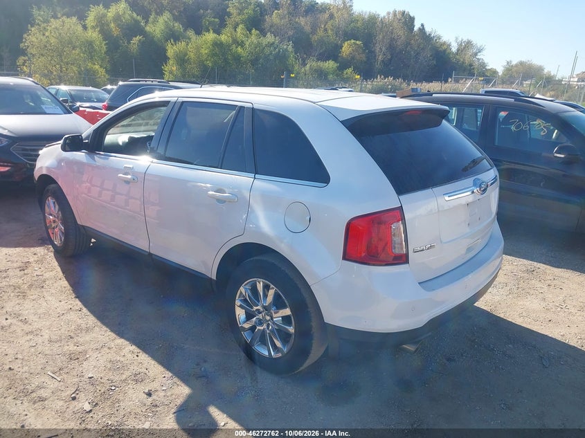 Vin: 2fmdk3kc1dbb02895, lot: 46772879, ford edge limited 20133