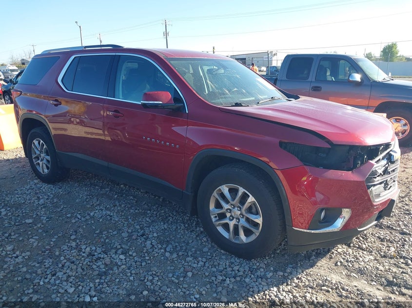 Vin: 1gnevgkw6jj200739, lot: 46772882, chevrolet traverse 1lt 20181