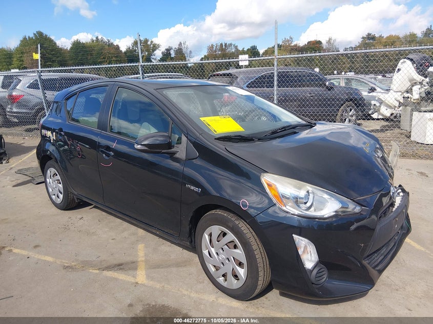 Vin: jtdkdtb31f1100665, lot: 46772892, toyota prius c one 2015 img_1