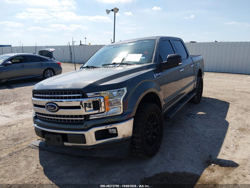 Vin: 1ftew1cp8jkf72734, lot: 46772907, ford f-150 xlt 20182