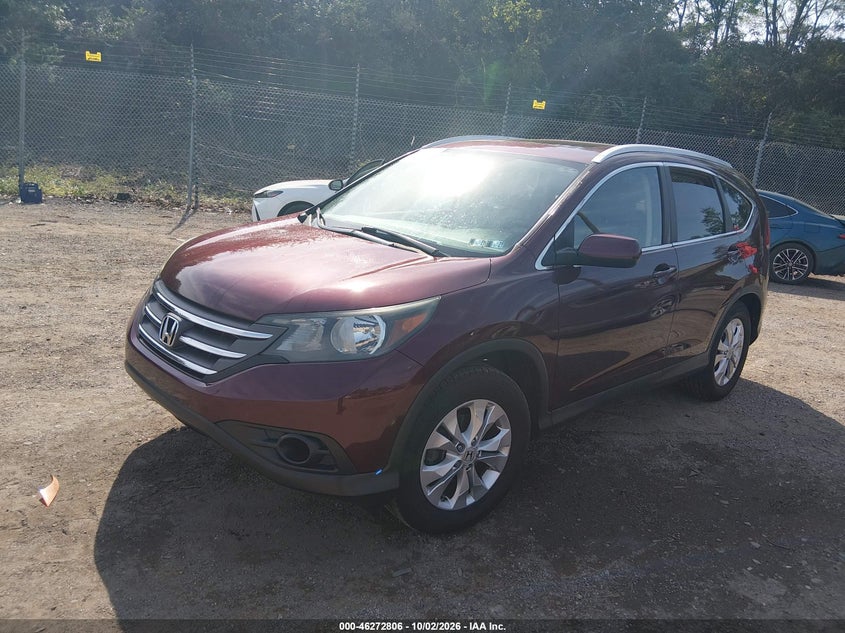 Vin: 5j6rm4h74cl028918, lot: 46772923, honda cr-v ex-l 20122