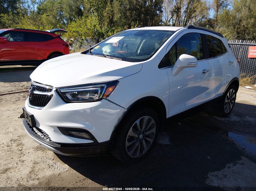 2018 Buick Encore, Front End, IAAI, VIN KL4CJGSB5JB531566 — photo 2