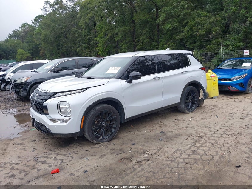 Vin: ja4j3va89rz029965, lot: 46772985, mitsubishi outlander se black edition s-awc 20242
