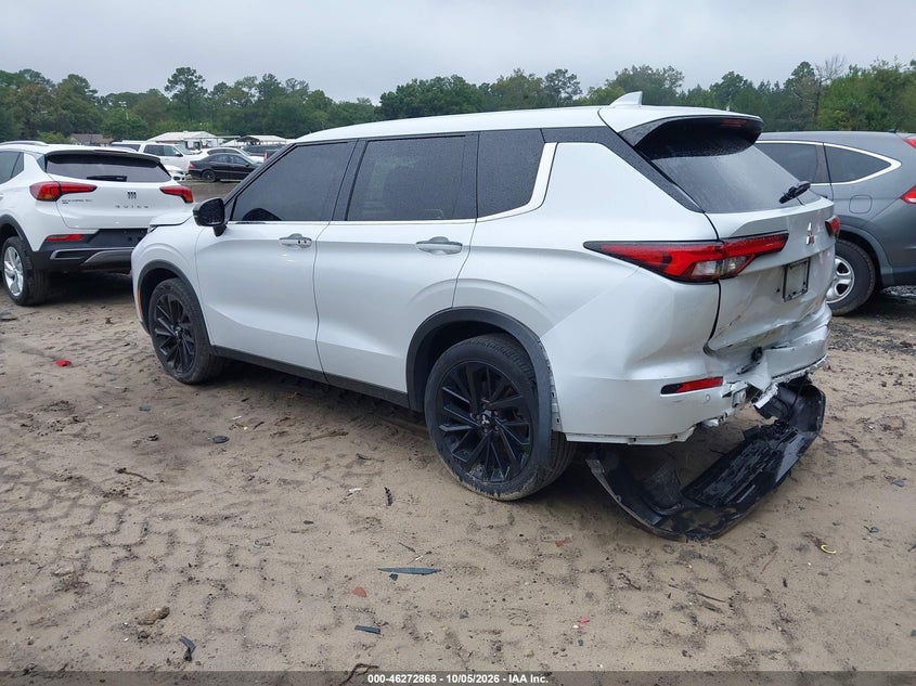 Vin: ja4j3va89rz029965, lot: 46772985, mitsubishi outlander se black edition s-awc 20243