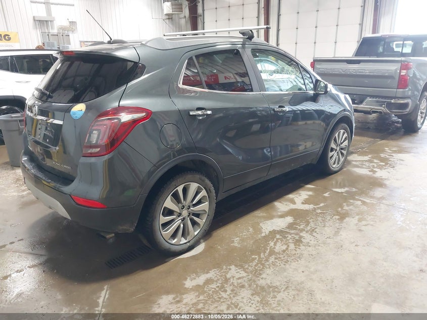 Vin: kl4cjasb3jb578124, lot: 46773000, buick encore preferred 20184