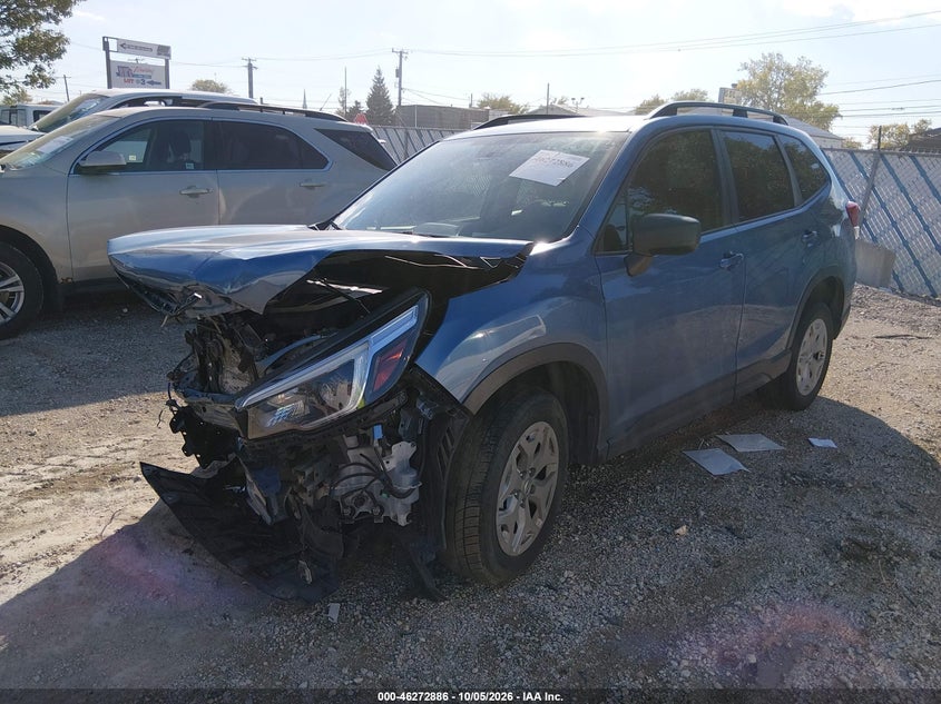 Vin: jf2skadc4mh584151, lot: 46773003, subaru forester 20212