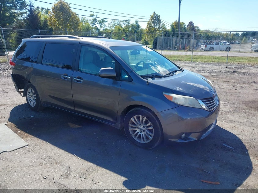 Vin: 5tdyk3dc6es459718, lot: 46773024, toyota sienna xle v6 8 passenger 2014 img_1