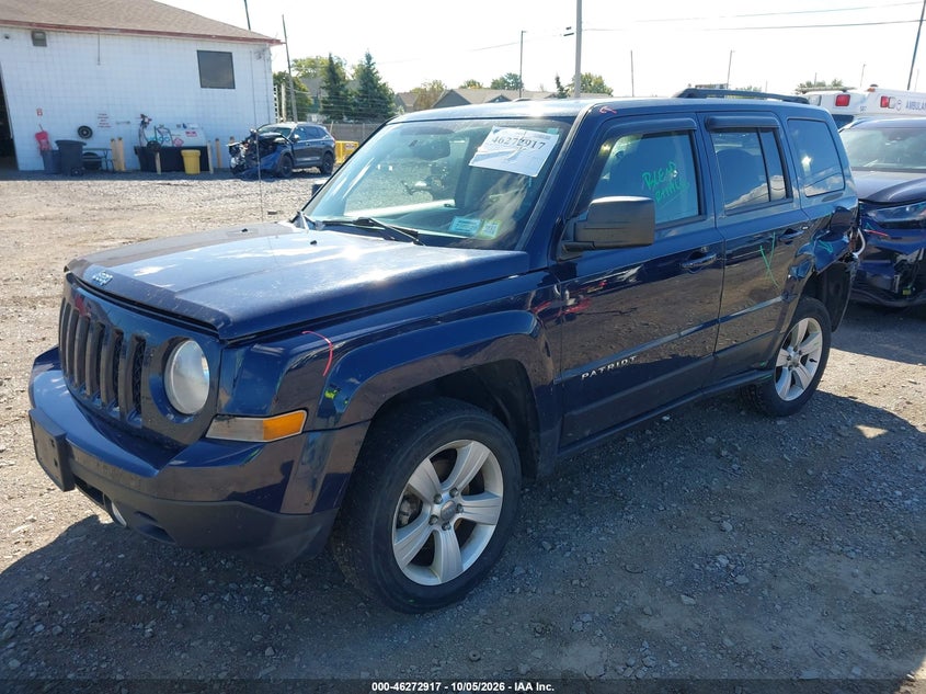 Vin: 1c4njrfb8gd580875, lot: 46773034, jeep patriot latitude 20162