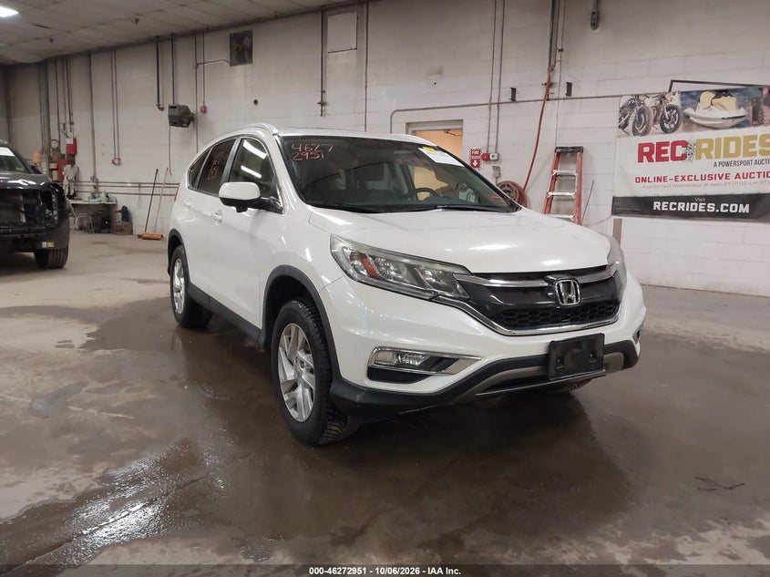 Vin: 5j6rm4h75fl058806, lot: 46773068, honda cr-v ex-l 20151