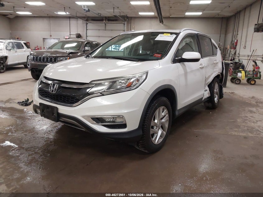 Vin: 5j6rm4h75fl058806, lot: 46773068, honda cr-v ex-l 20152