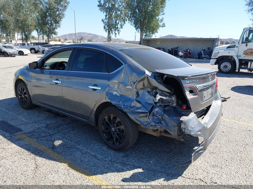 Vin: 3n1ab7ap3jy285760, lot: 46773071, nissan sentra s 20183