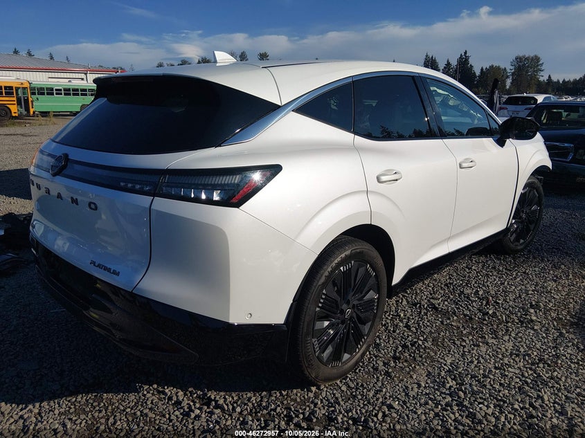 Vin: 5n1az3dt1sc123464, lot: 46773074, nissan murano platinum 20254