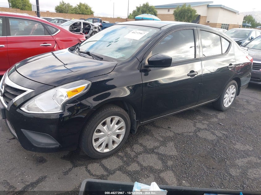 Vin: 3n1cn7ap6jl824806, lot: 46773084, nissan versa 1.6 s+ 20182