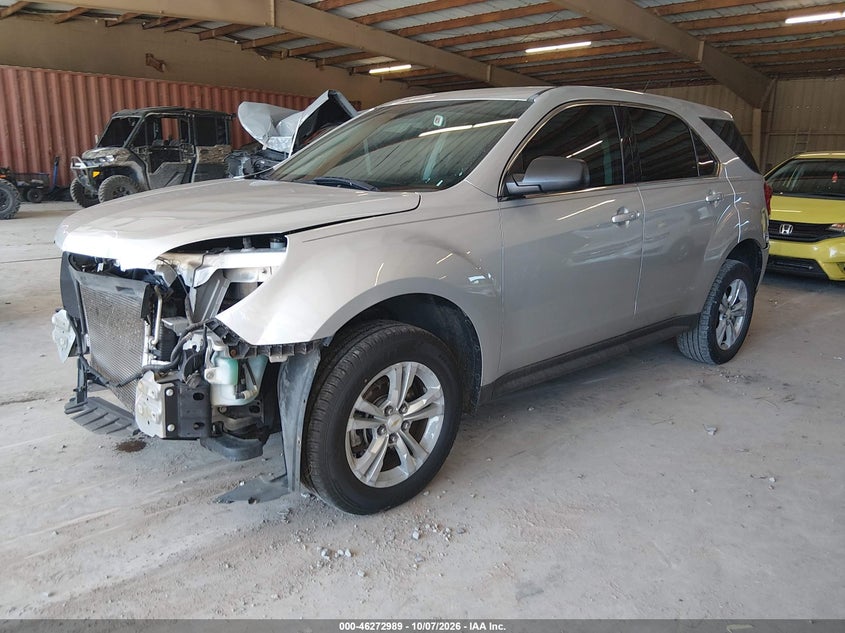 Vin: 2gnalaek4f1163332, lot: 46773106, chevrolet equinox ls 20152
