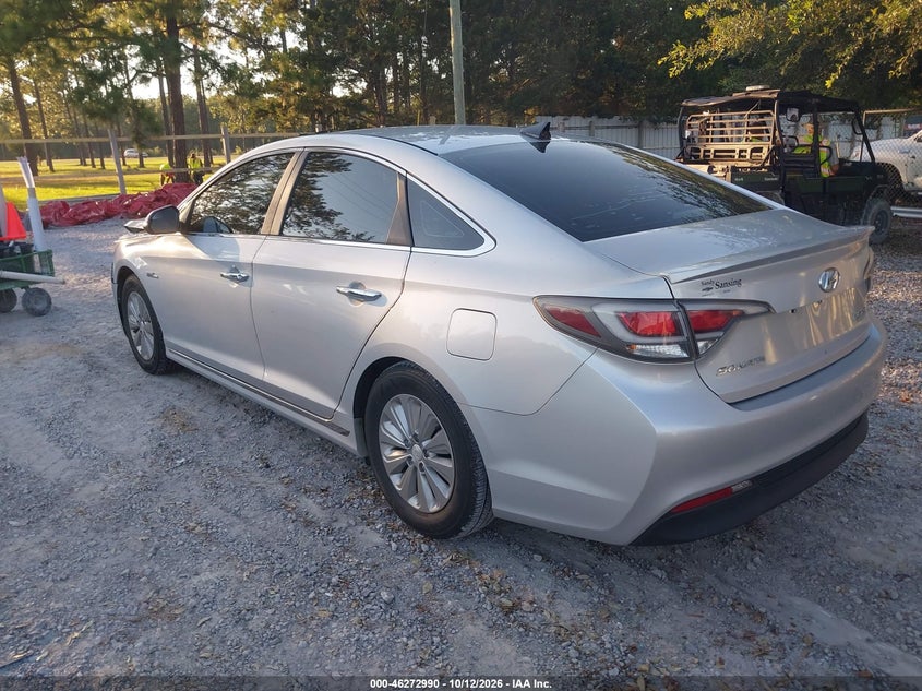 Vin: kmhe24l11ga035464, lot: 46773107, hyundai sonata hybrid se 20163