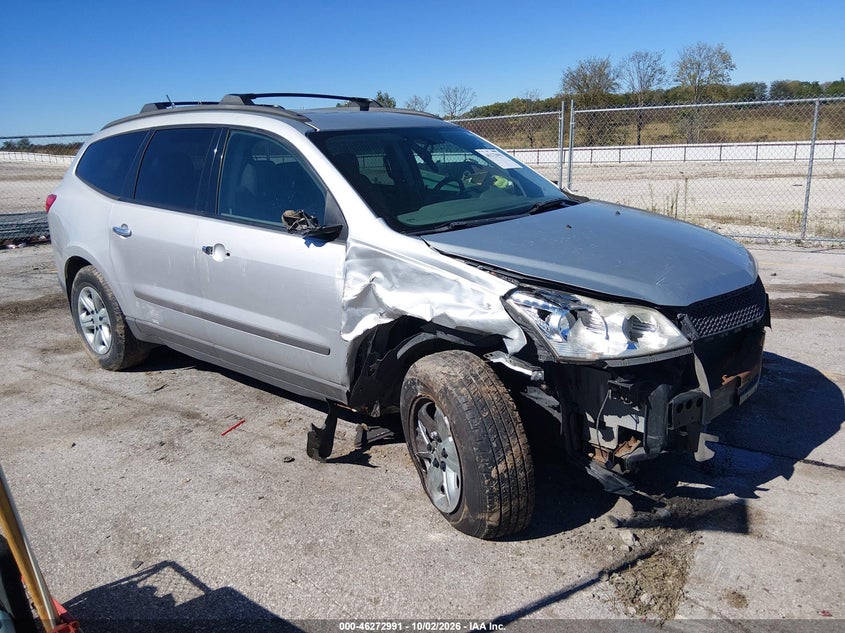 Vin: 1gnkreed2bj212653, lot: 46773108, chevrolet traverse ls 2011 img_1
