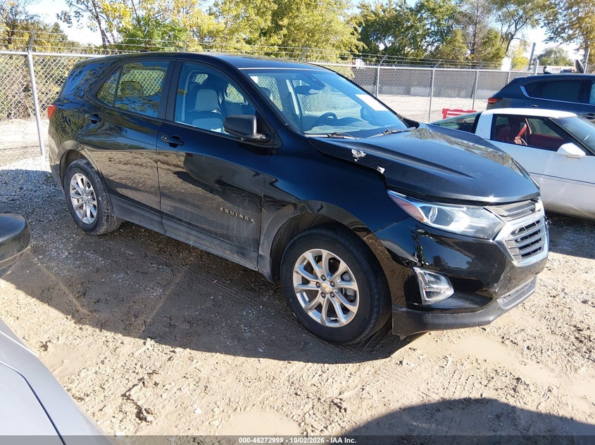 Vin: 2gnaxhev3l6228788, lot: 46773116, chevrolet equinox fwd ls 20201