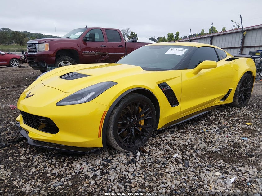 Vin: 1g1yr2d66h5602993, lot: 46773122, chevrolet corvette z06 20172