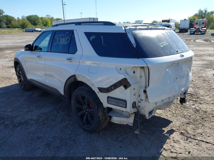 Vin: 1fm5k8gc1lga27469, lot: 46773142, ford explorer st 20203