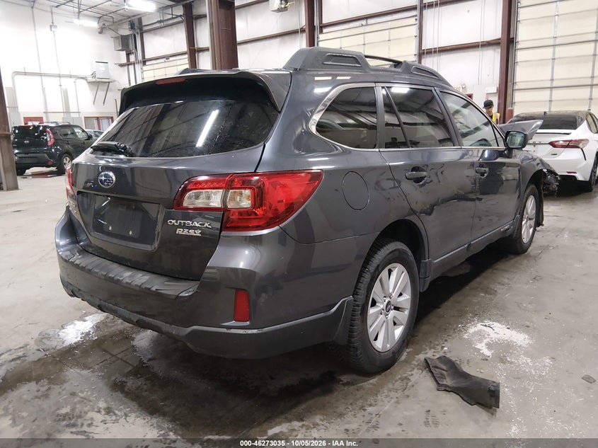 Vin: 4s4bsacc4f3353083, lot: 46773152, subaru outback 2.5i premium 20154