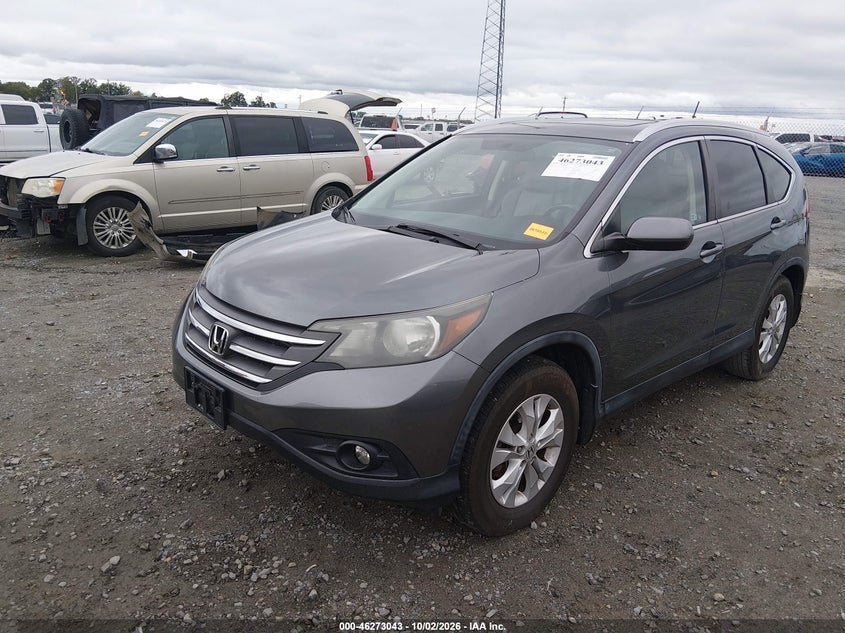 Vin: 2hkrm4h73ch634060, lot: 46773160, honda cr-v ex-l 20122