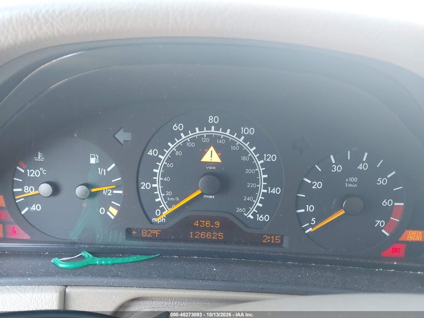 MERCEDES-BENZ E 320 1999 VIN WDBJH65F5XA904569